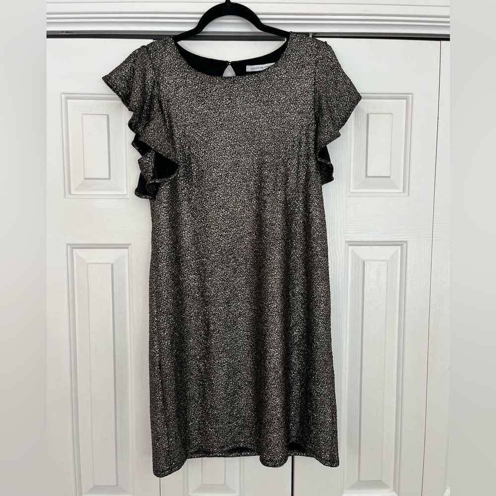 Gold/Silver Short Formal Dress